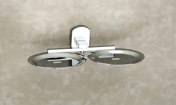 DOUBLE SOAP DISH