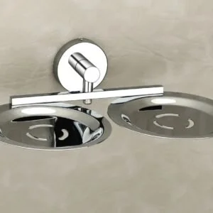 Soap holder for bathroom wall