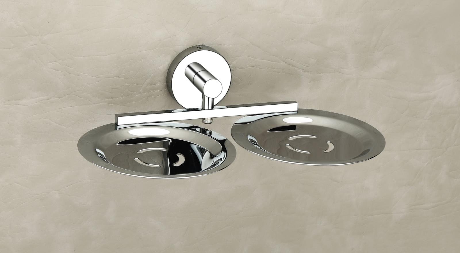 Soap holder for bathroom wall