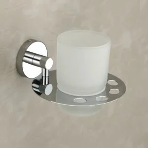 bathroom tumbler holder